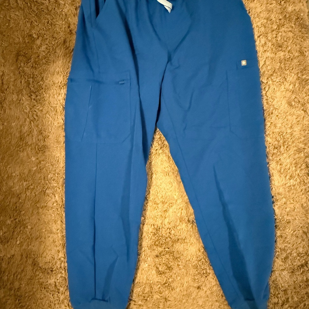 Figs Women's Blue Scrub Pants